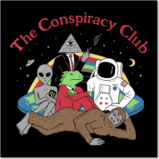 The Conspiracy Club Posters and Art